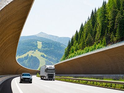 Lärmschutzwande Autobahn