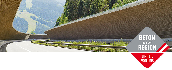 Lärmschutzwand aus Betonfertigteilen