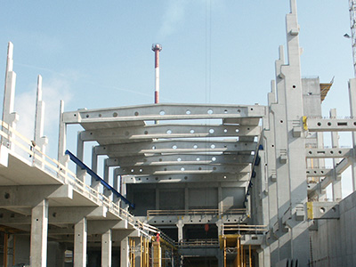 Betonfertigteilbau