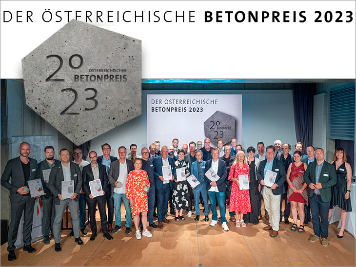Erster Österreichischer Betonpreis verliehen: Nachhaltigkeit im Fokus der prämierten Projekte